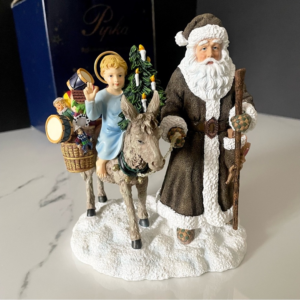 "St. Nicholas and The Christkind" Santa by Pipka